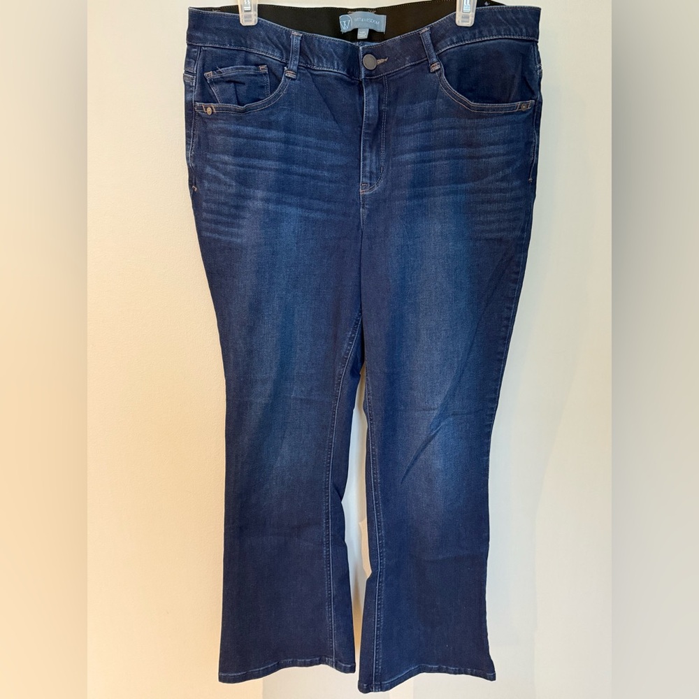 Wit & Wisdom Indigo Denim Pants - Picture 2 of 6